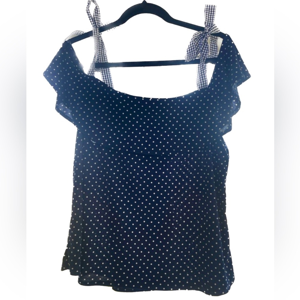 BLUE TANK TOP